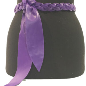 Mor saç örgü deri kemer…